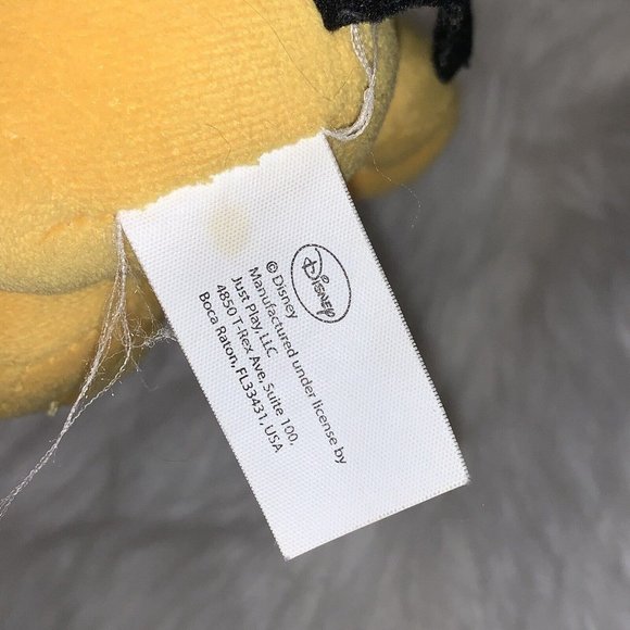 Disney Mickey Mouse Pluto Dog Plush Stuffed Animal Toy 7" - Picture 6 of 8